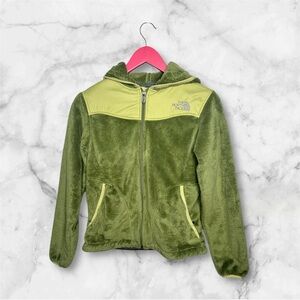 The North Face  green fleece jacket size small women